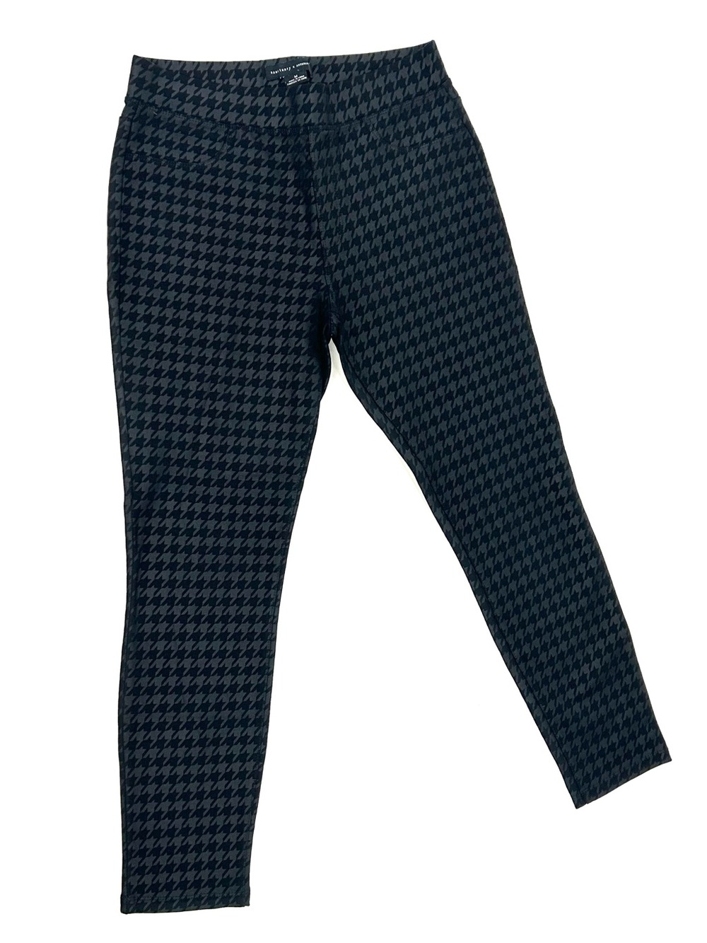 Sanctuary x Anthropologie Runway Legging Houndstooth Pants Black M